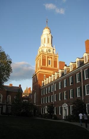 Pierson College from the courtyard