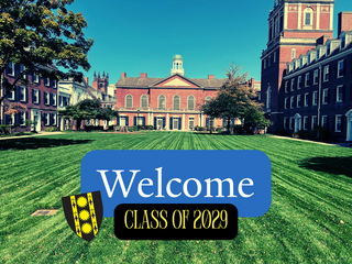 Welcome Class of 2029 from Pierson College